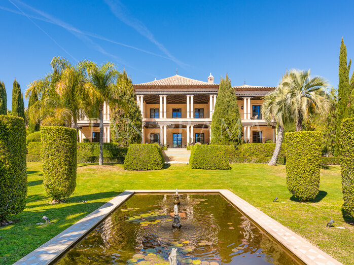 Timeless Andalusian sanctuary commanding Mediterranean views from 35,000m² gardens, Golden Mile