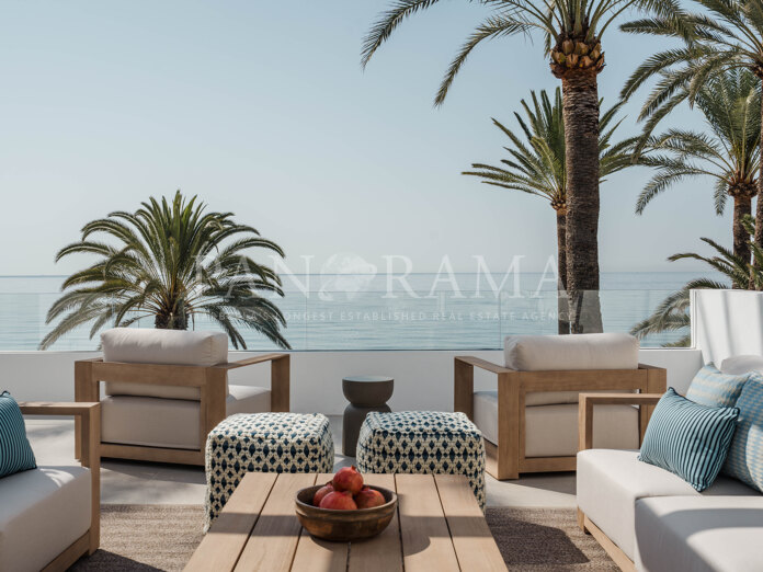 Außergewöhnliches Doppelhaus im Oasis Club an der Goldenen Meile von Marbella