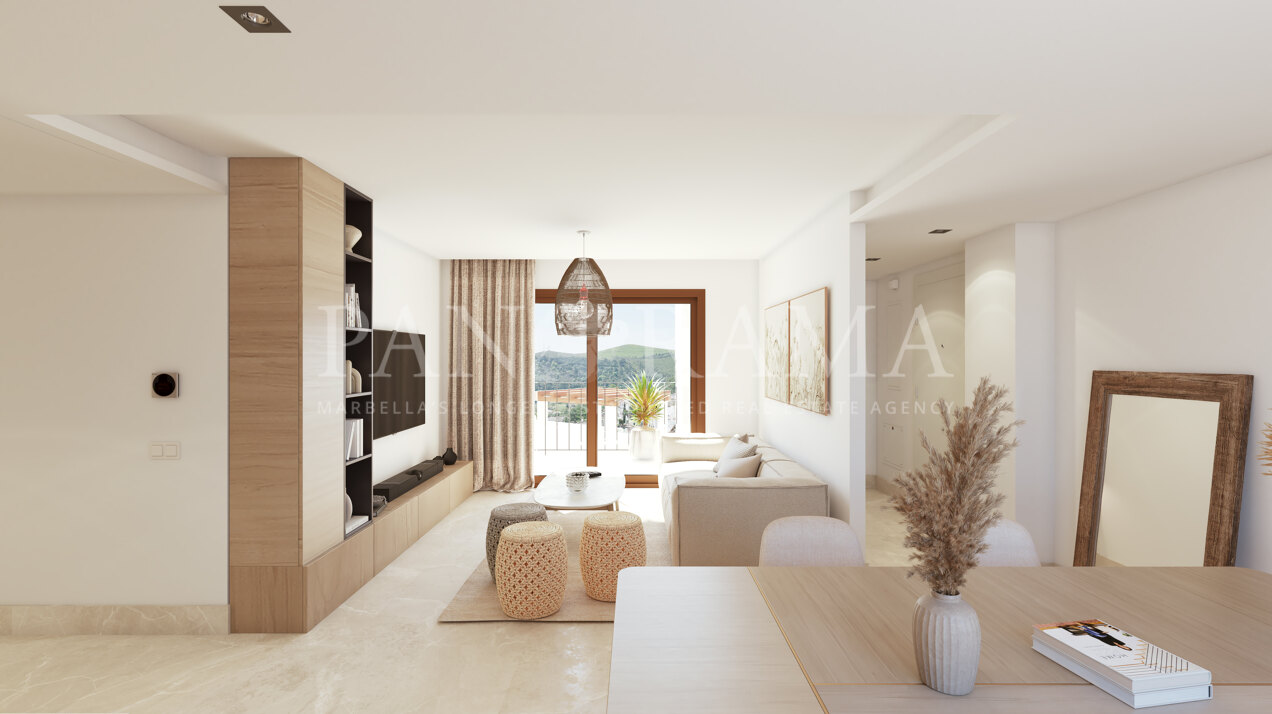 New one-bedroom apartment in the centre of Benahavís