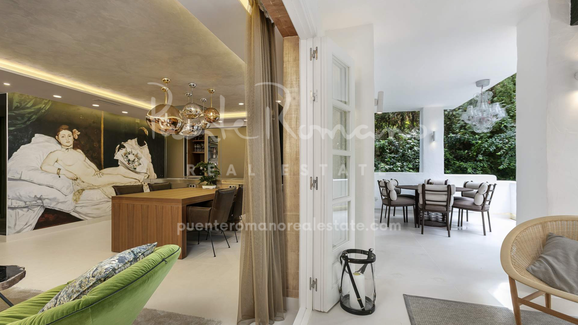 Elegante apartamento en el Resort Puente Romano a pocos pasos de la playa