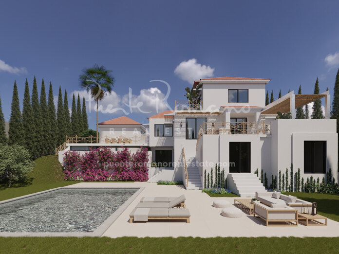Villa llave en mano en una comunidad cerrada de Nueva Andalucía