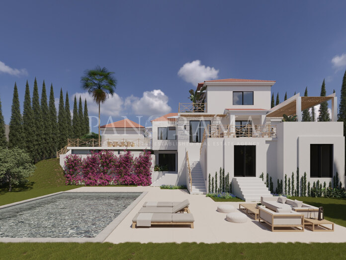 Turnkey villa in a gated community of Nueva Andalucía