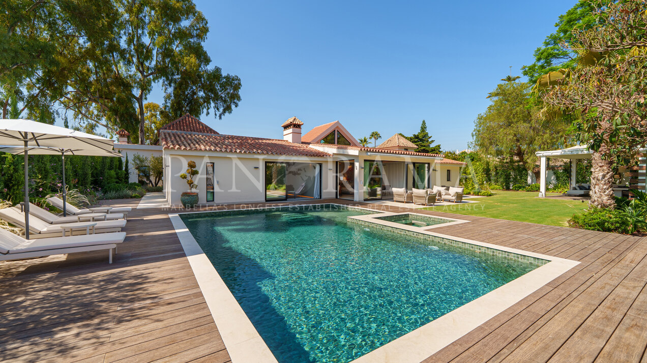 Villa contemporaine de plain-pied près de Puerto Banús et des parcours de golf