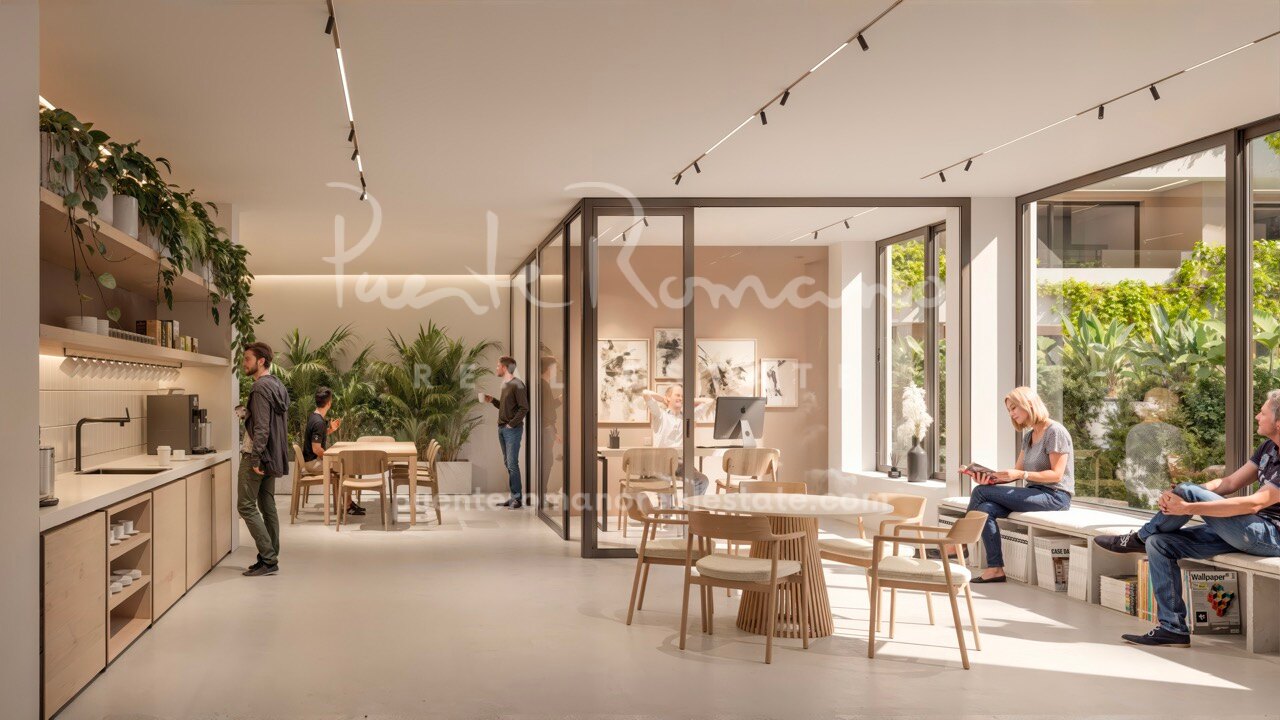 Modern brand-new apartment ideally located in the lively town of San Pedro de Alcántara