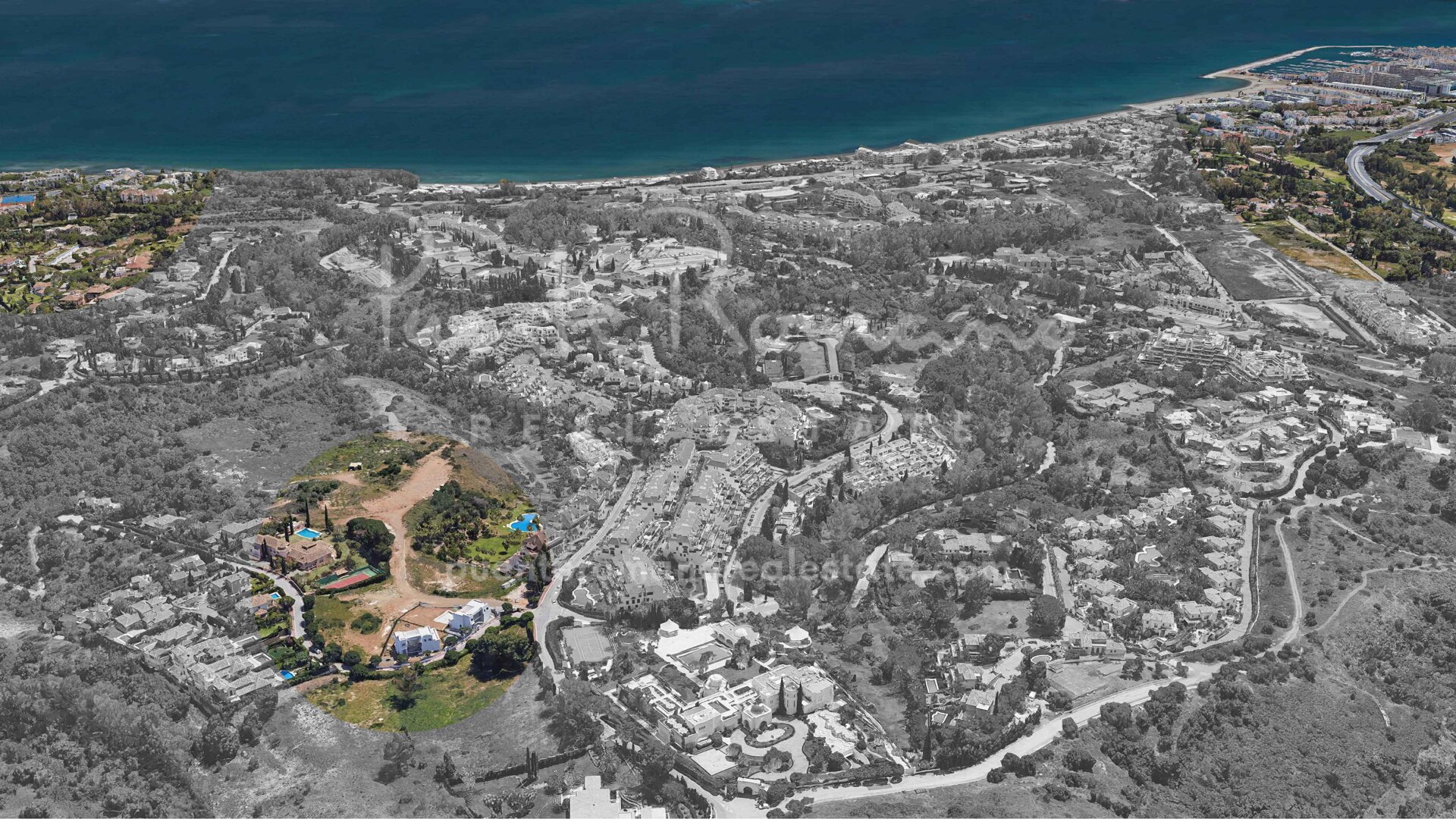 Villa exclusiva llave en mano con impresionantes vistas al mar en Lomas del Marbella Club