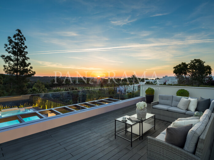 Villa Alaya, een moderne en strakke villa in Nueva Andalucía