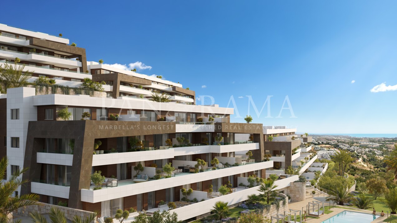 Elegant 4-bedroom ground floor apartment with expansive terrace and southwest orientation