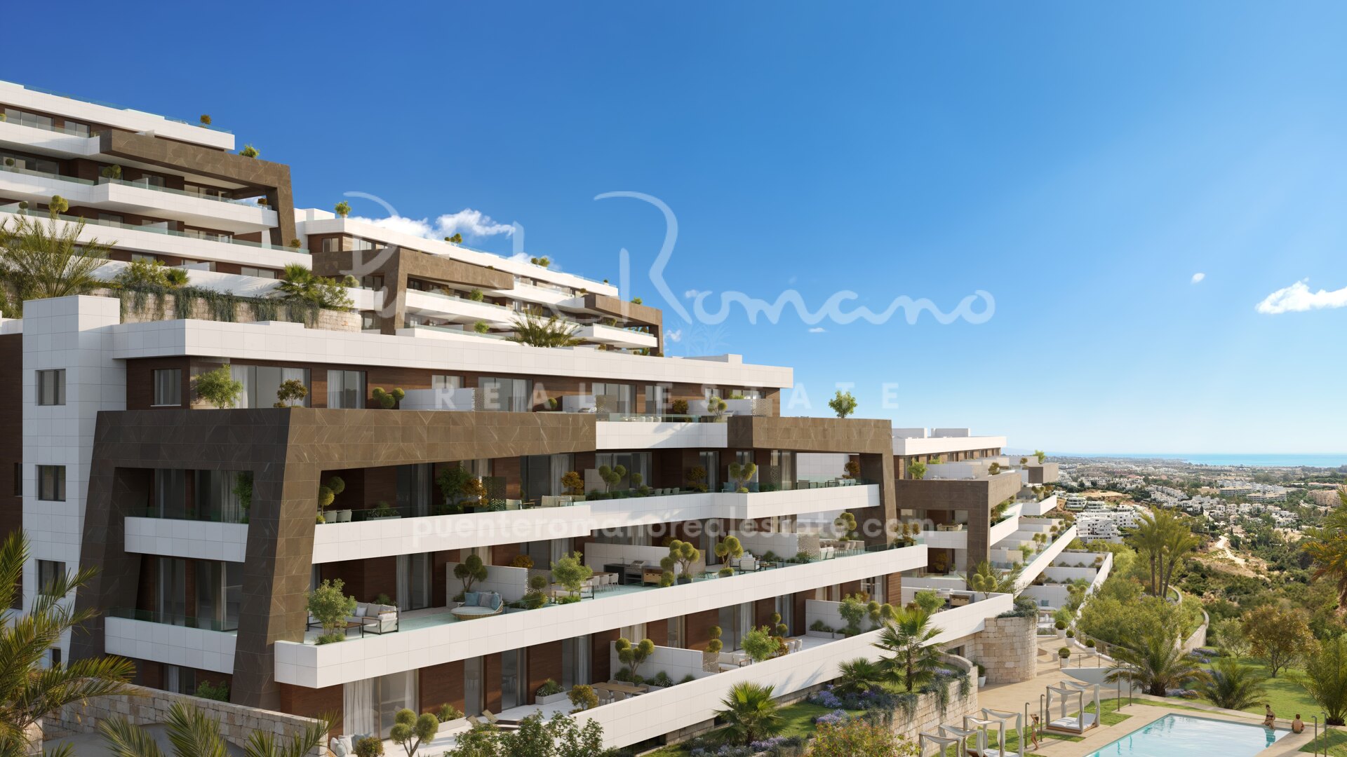 Elegant 4-bedroom ground floor apartment with expansive terrace and southwest orientation