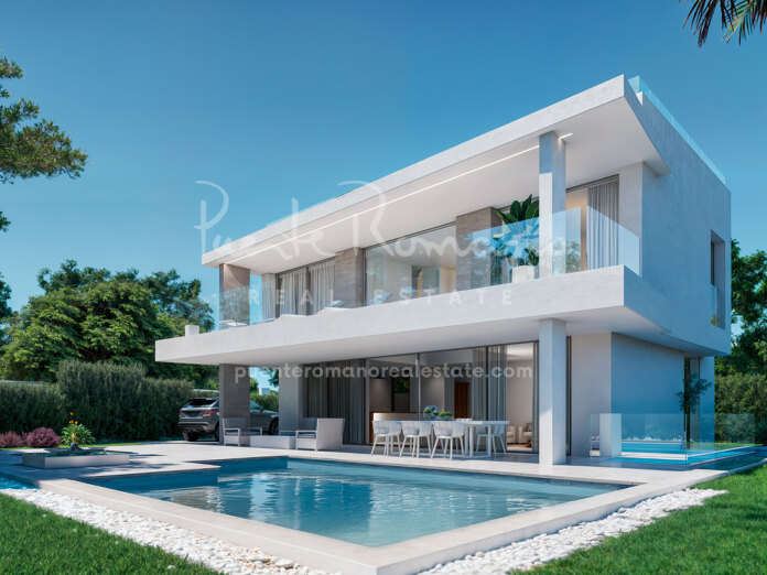 Villas modernas y elegantes en Monte Biarritz con zona chill-out