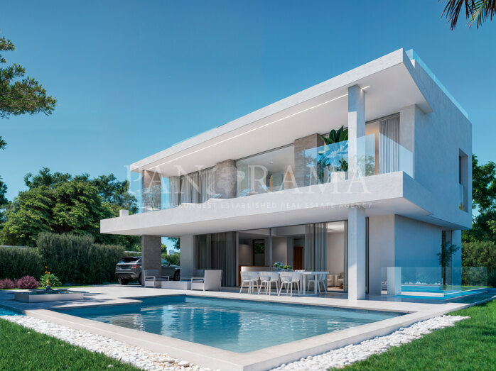Villas modernes et élégantes à Monte Biarritz avec espace lounge détente