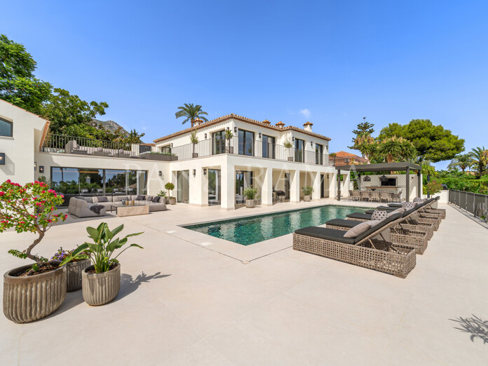 Villa Rocío – Elegancia contemporánea en la Milla de Oro de Marbella