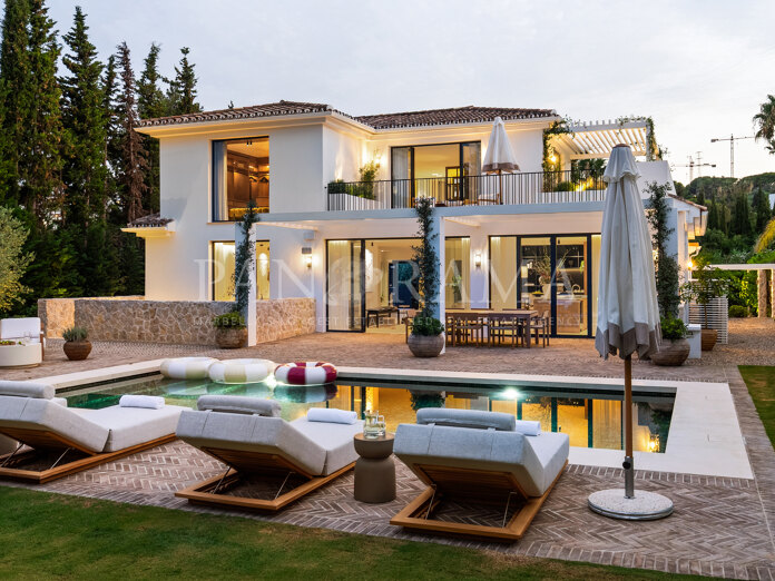 Villa Siena een spectaculaire villa aan de golfbaan in Nueva Andalucía