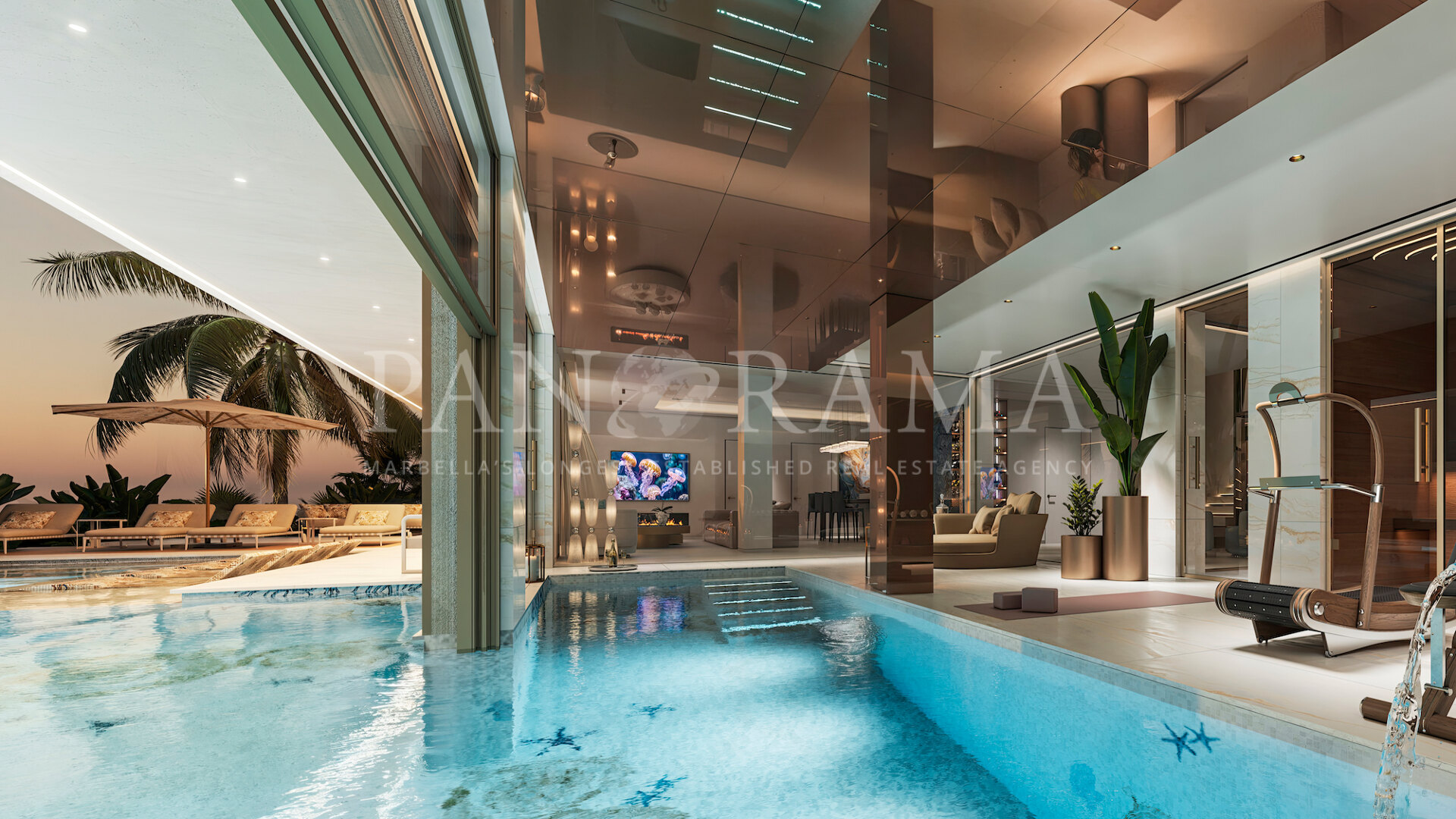 Villa de luxe conçue par Versace