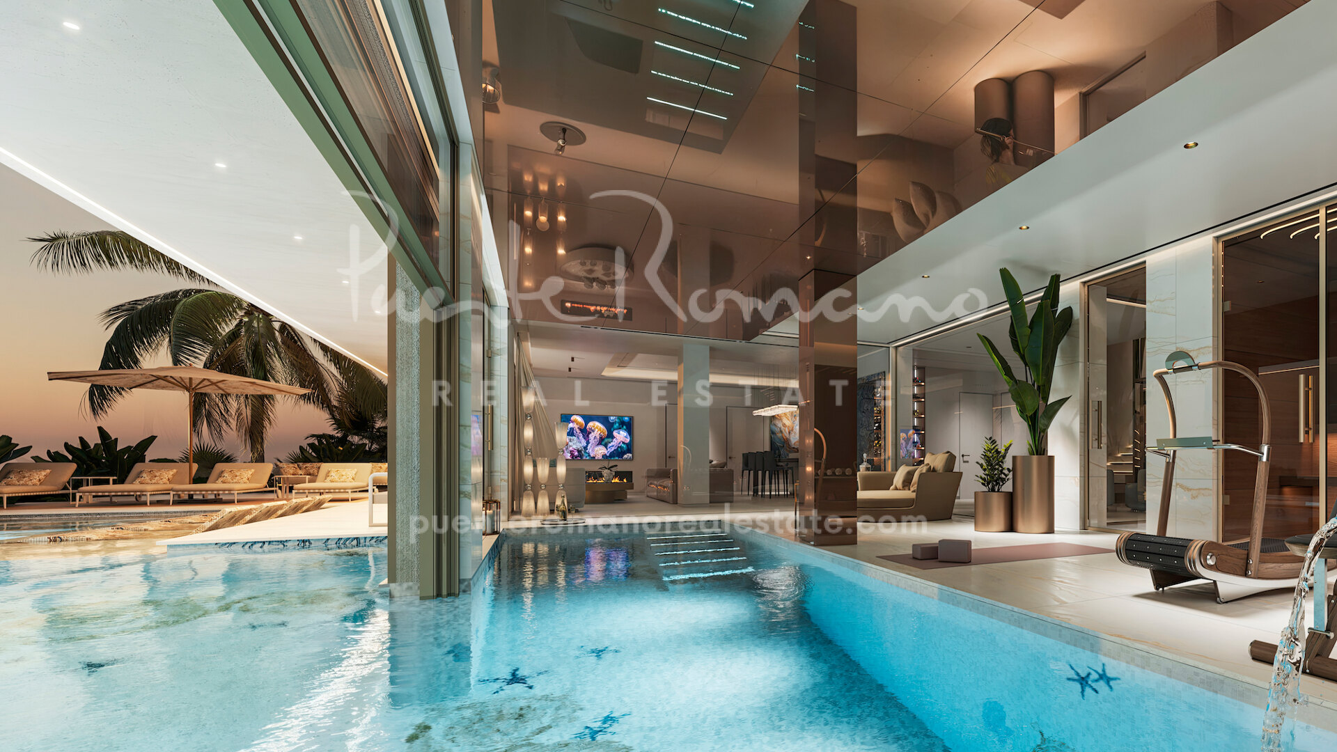 Luxurious designer villa designed by Versace