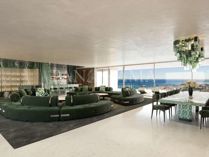 Designer-Apartment mit 3 Schlafzimmern in einer erstklassigen Luxuswohnanlage