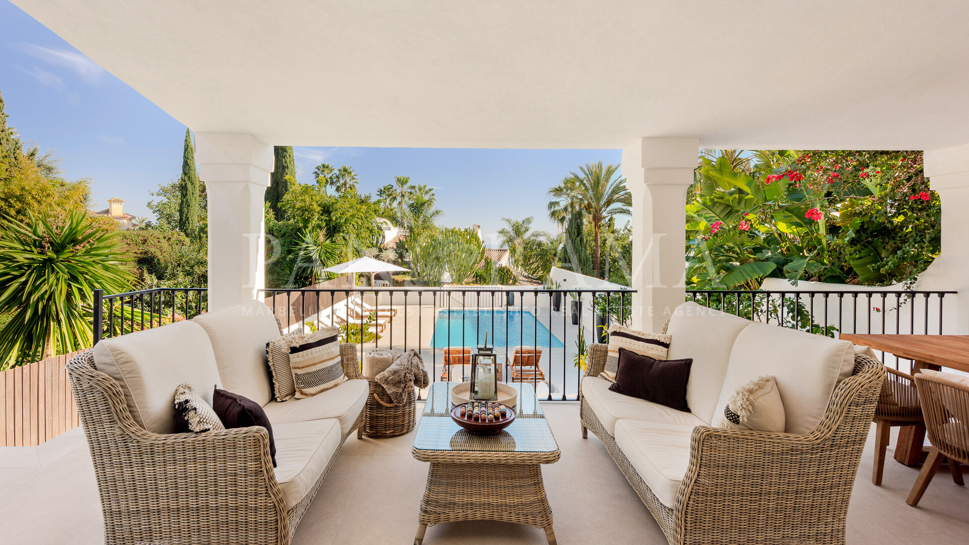 Villa Verano, eine moderne Boutique-Villa in Balcones de Sierra Blanca an der Goldenen Meile