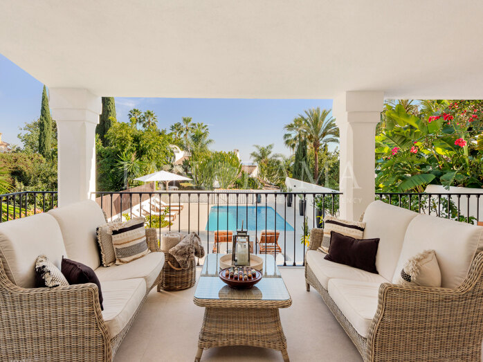 Villa Verano a modern boutique villa located in Balcones de Sierra Blanca on the Golden mile