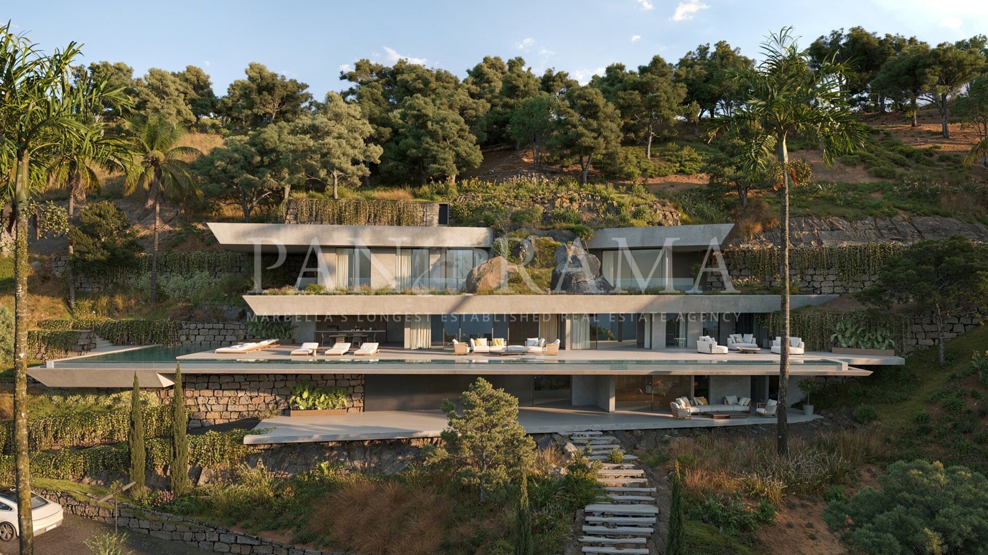 Villa Orion: Wo zeitgenössische Architektur auf den mediterranen Horizont trifft, in Real de la Quinta