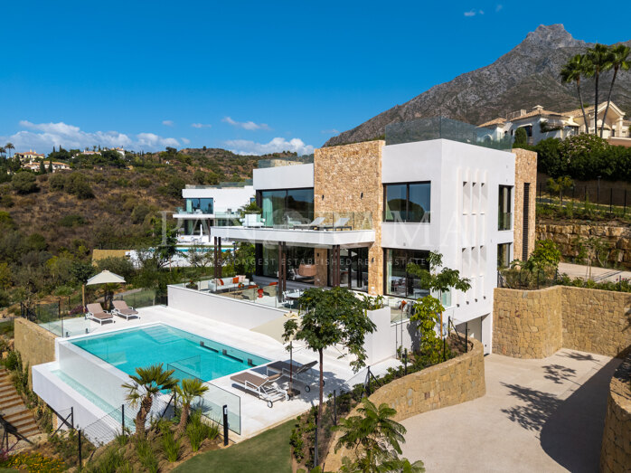 Villa Haven, une résidence contemporaine d’exception dans le prestigieux Marbella Hill Club
