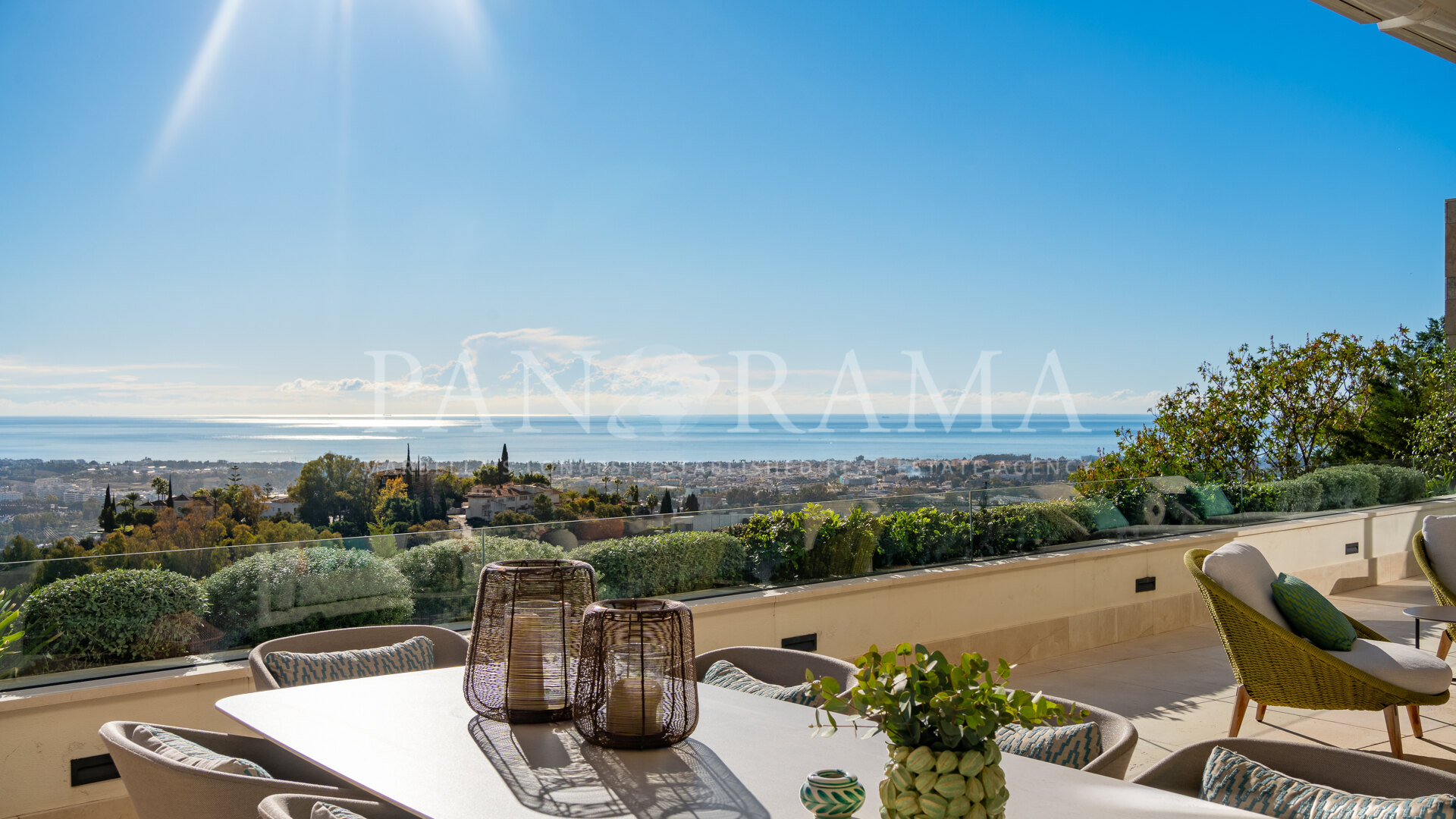 Adembenemend panoramisch zeezicht in het exclusieve La Quinta – luxe appartement, instapklaar