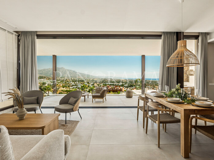 Casa Enea a contemporary villa with private pool in a quiet boutique complex in Benahavís