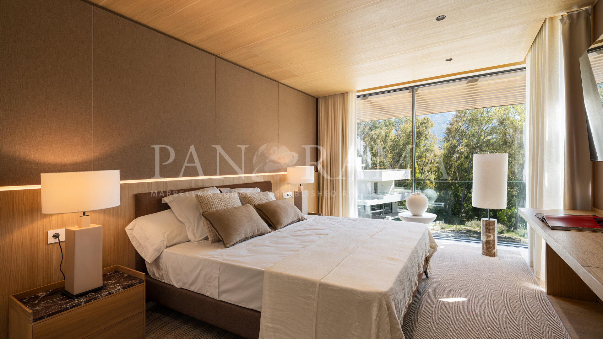 Ultra-exclusieve, gloednieuwe moderne villa met panoramisch zeezicht in La Cerquilla
