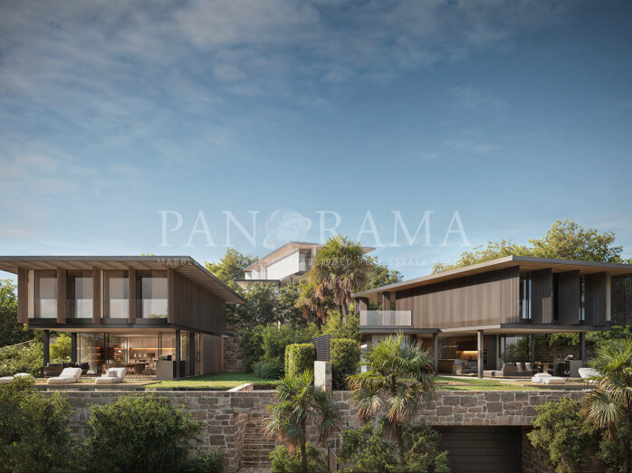 Villa moderne neuve ultra-exclusive avec vue panoramique sur la mer à La Cerquilla