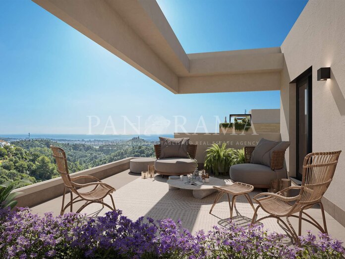 New residences surrounded by nature and sea views in Los Altos de Los Monteros