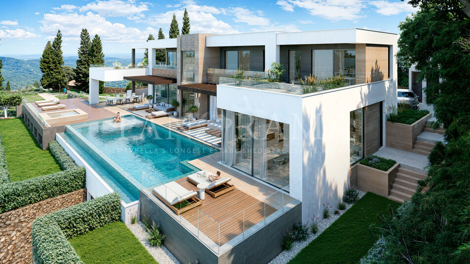 Villa Mia in Las Brisas: A Rare New-Build Opportunity with Sea and La Concha Views