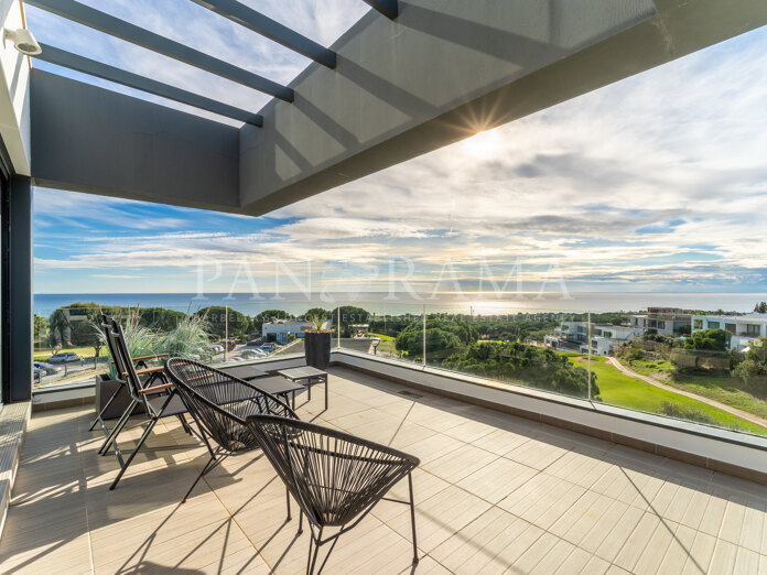 Außergewöhnliche Villa in einer geschlossenen Wohnanlage mit unverbautem Ausblick