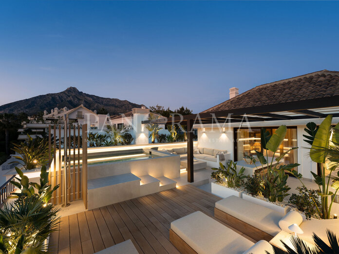 Außergewöhnliches Duplex-Penthouse in Lomas del Rey – nur wenige Gehminuten vom Puente Romano entfernt