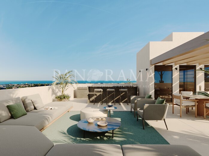 Brandneue freistehende Villen mit privaten Pools in der Nähe des Strandes von San Pedro Alcántara