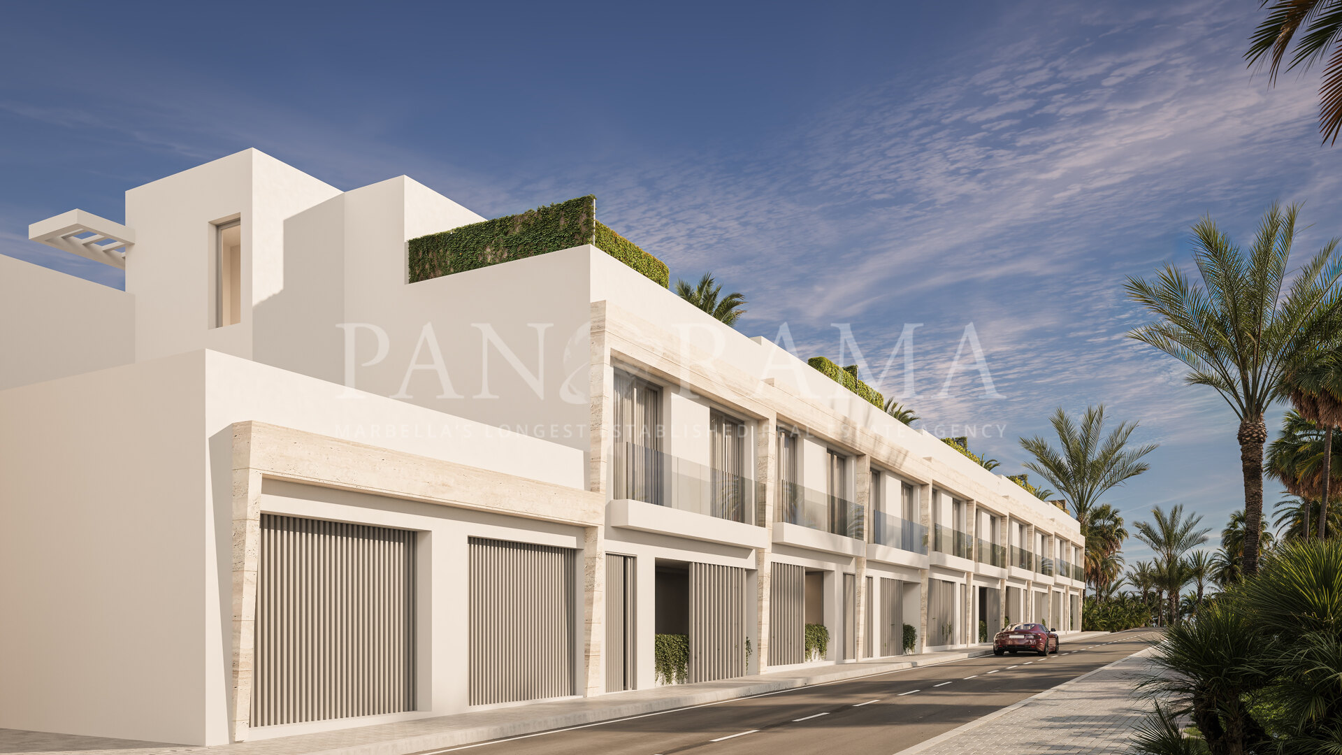 Spacious townhouses in a new project next to the beach and town in San Pedro de Alcántara