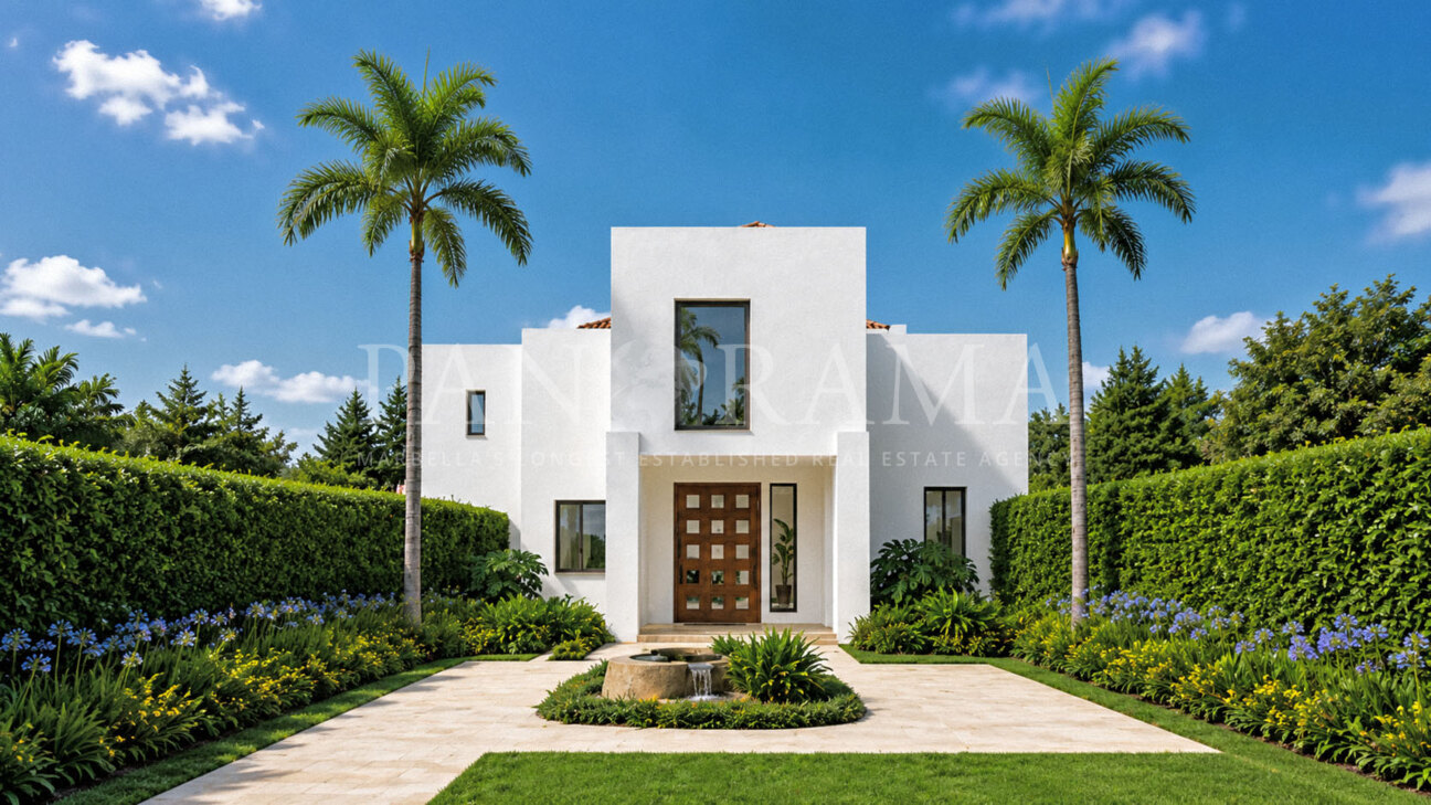 Elegant new-build villa in Huerta Belón, close to amenities, Marbella centre and the beach
