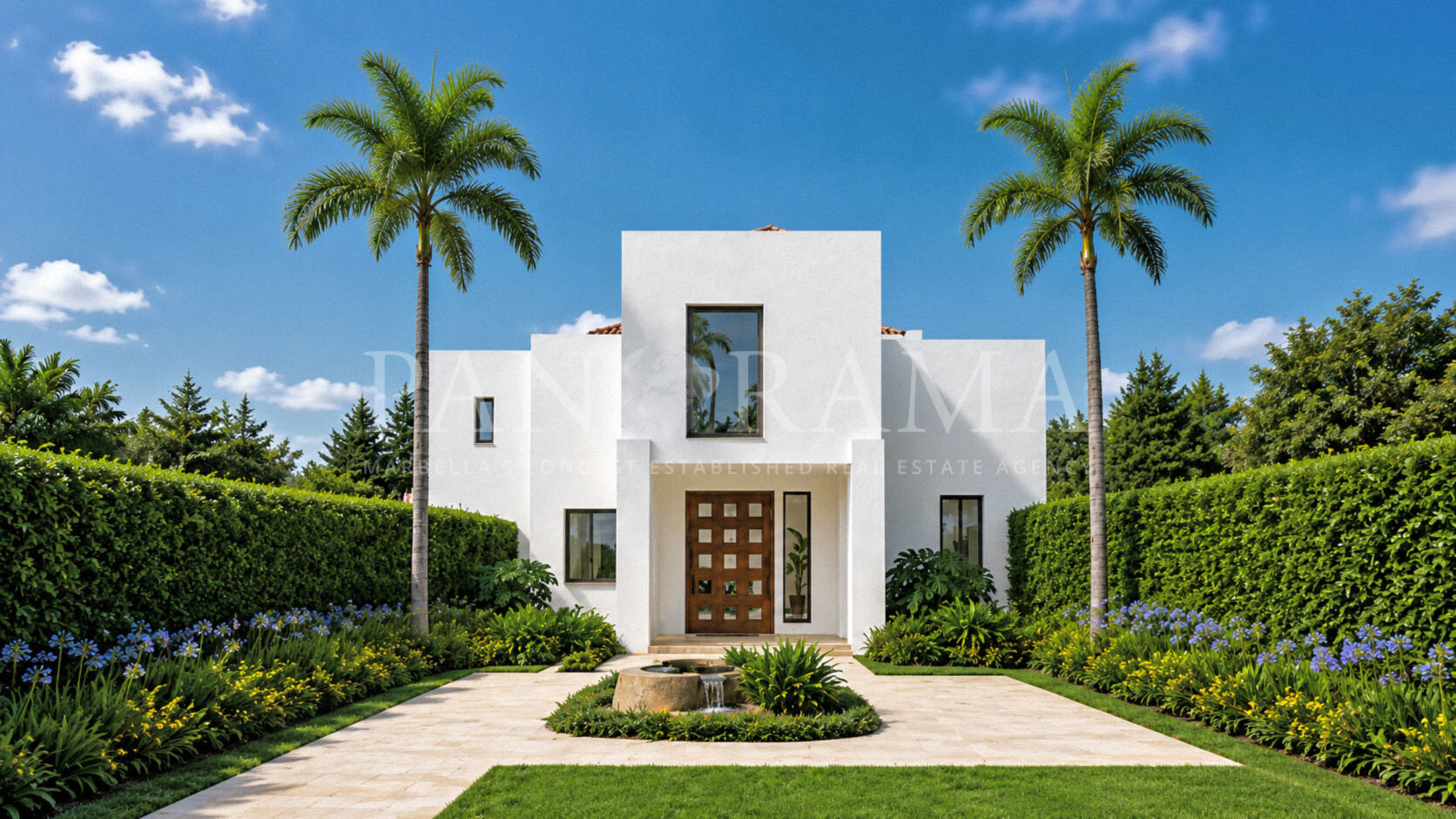 Elegant new-build villa close to amenities, Marbella centre and the beach in Huerta Belón