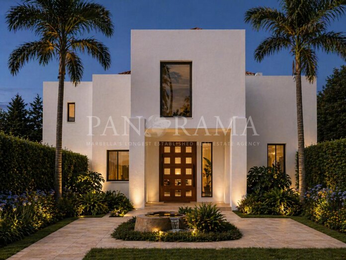 Elegant new-build villa close to amenities and the beach in Huerta Belón