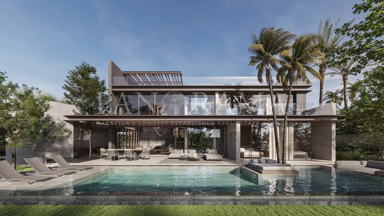 New contemporary design project in the prestigious El Capricho residential area