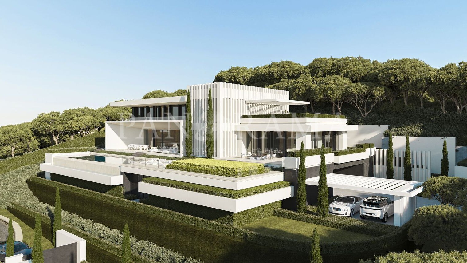 Exceptional contemporary villa with panoramic sea views and timeless design by Tobal Arquitectos