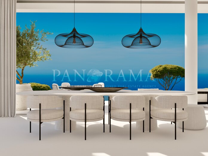 Villa Aurion a modern new villa with amazing views to the sea in Real de La Quinta