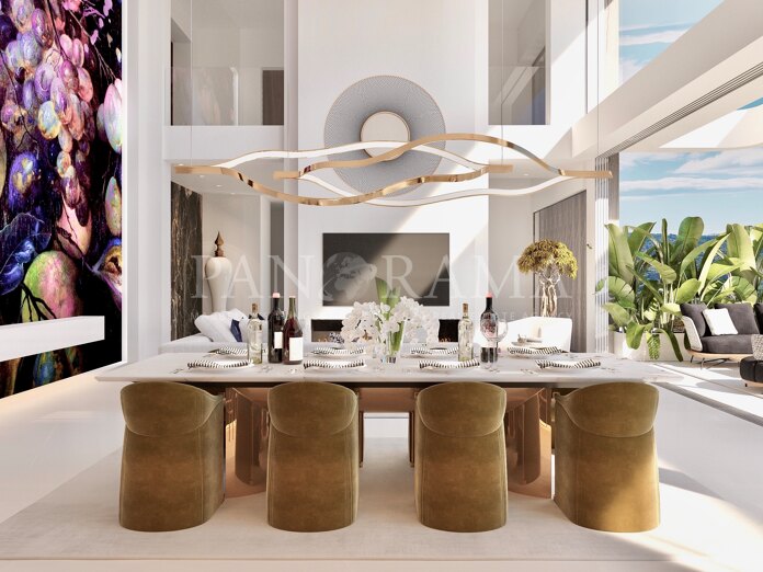 Villa Sienna a modern property with exceptional views to the sea in Real de la Quinta