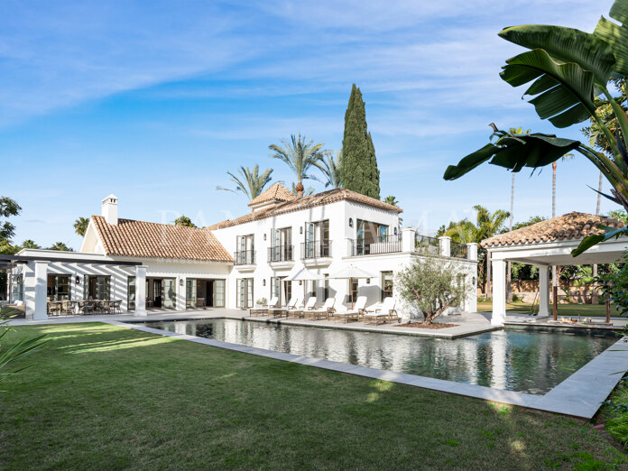 Elegant family retreat with bespoke interiors and resort-style amenities