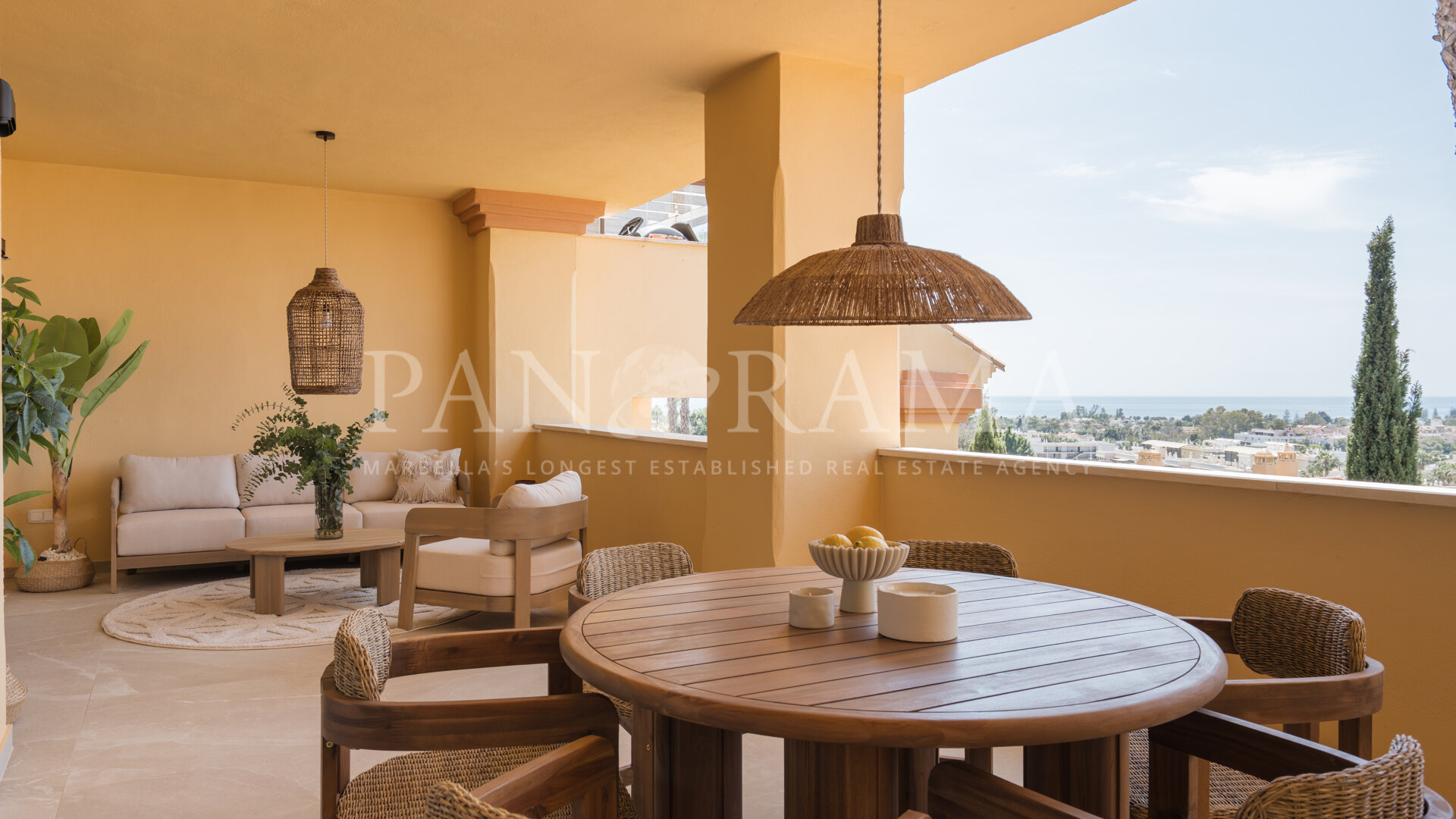 Magnifique appartement avec vue sur la mer, idéalement situé à Cumbres del Rodeo