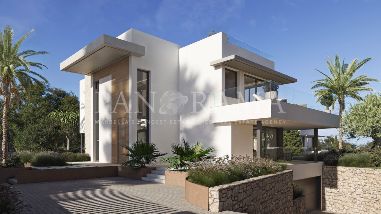 Villa contemporaine d'architecture avec une lumière exceptionnelle et des espaces ouverts dans DREAM, Hacienda Las Chapas