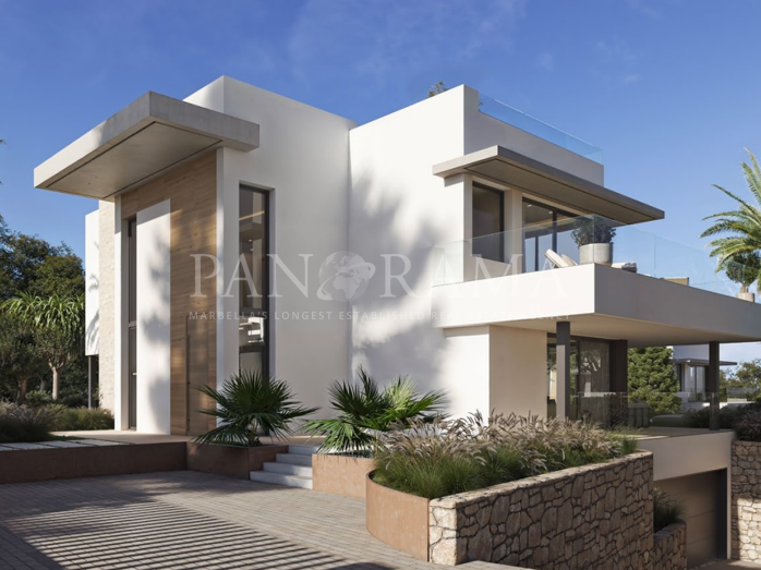 Villa contemporaine d'architecture avec une lumière exceptionnelle et des espaces ouverts dans DREAM, Hacienda Las Chapas