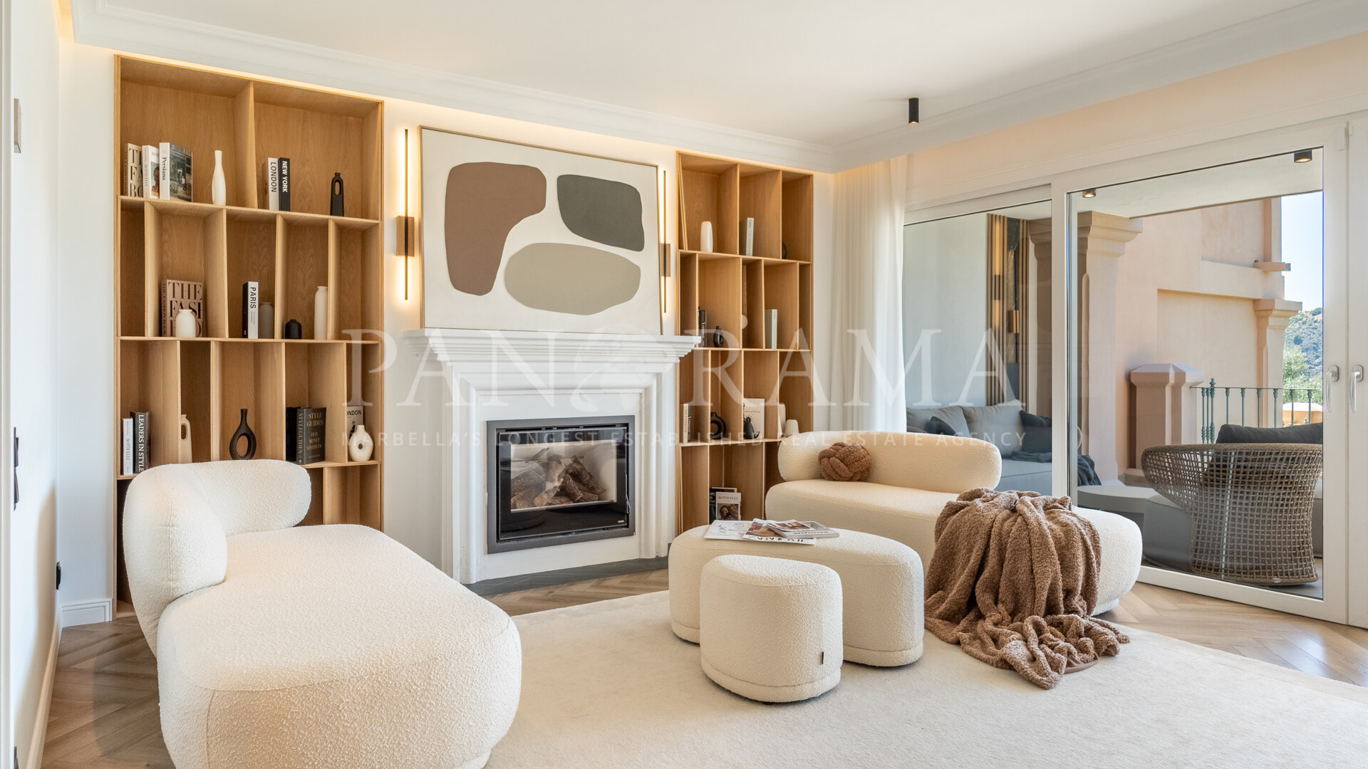 Indrukwekkende designwoning met panoramisch uitzicht in Benahavís