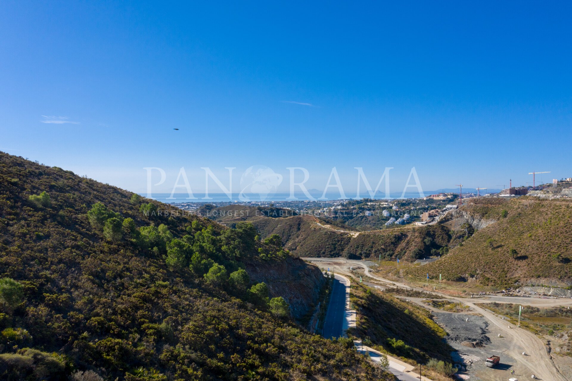 Terrains avec vue panoramique sur la mer et les montagnes à La Quinta