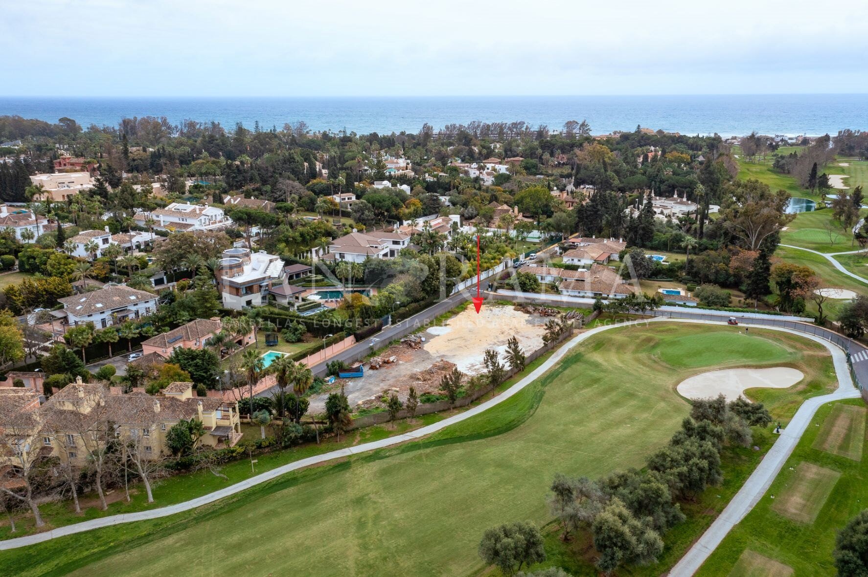 Grand terrain en Guadalmina Baja Marbella