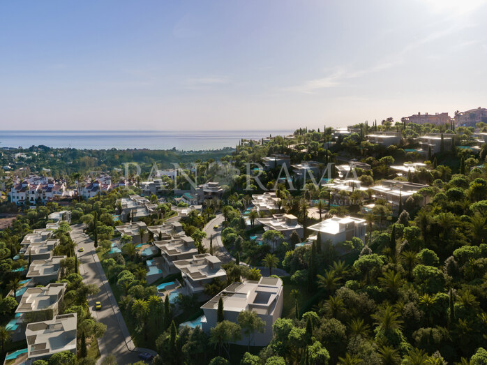 Nieuw project van villa's met een spectaculair ontwerp