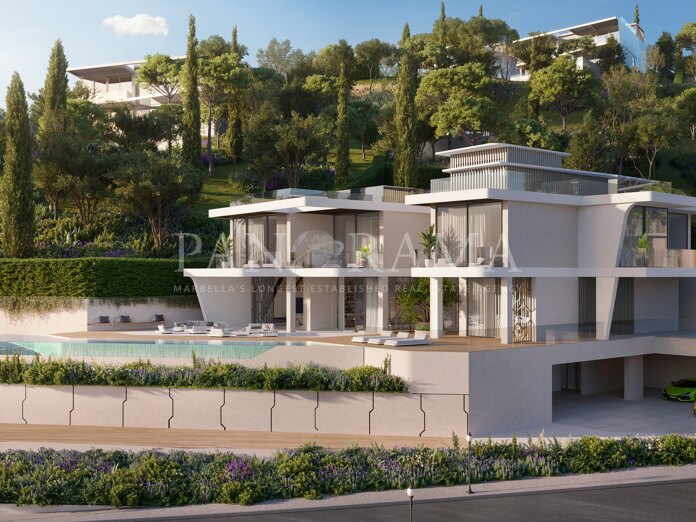 New project of villas with a spectacular design