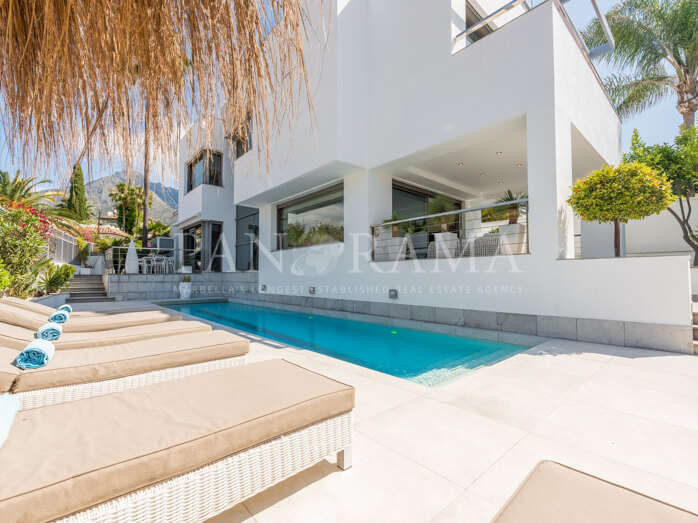 Excepcional casa familiar en Nagüeles: elegancia, confort y sostenibilidad